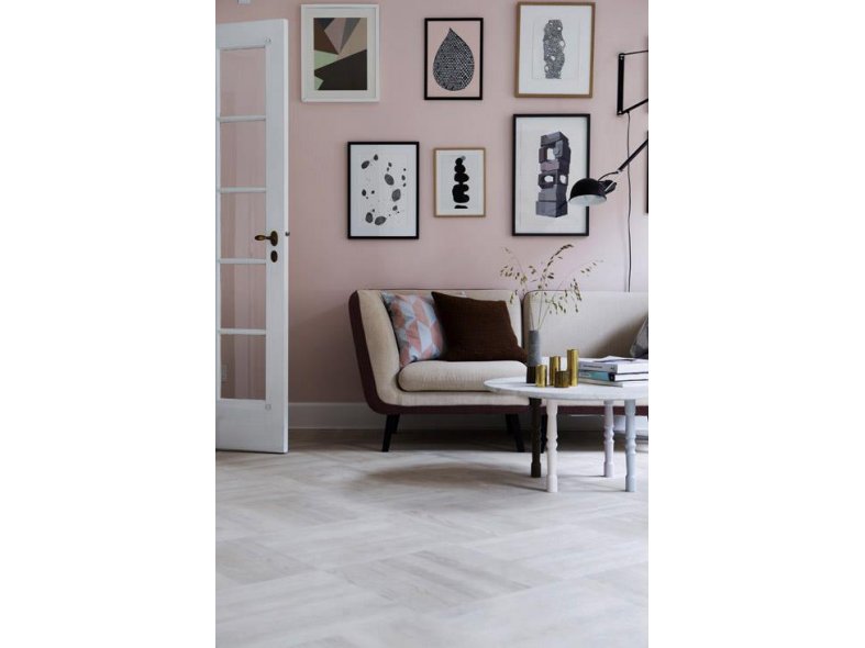 White Oiled Parquet Floor In Solid Oak Designcurial