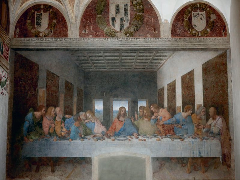 The Last Supper relit
