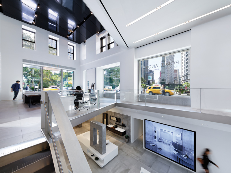 Foster + Partners fashion the Porcelanosa flagship showroom, New York