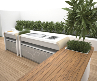 Jamie Durie designs Outdoor Kitchen for Electrolux