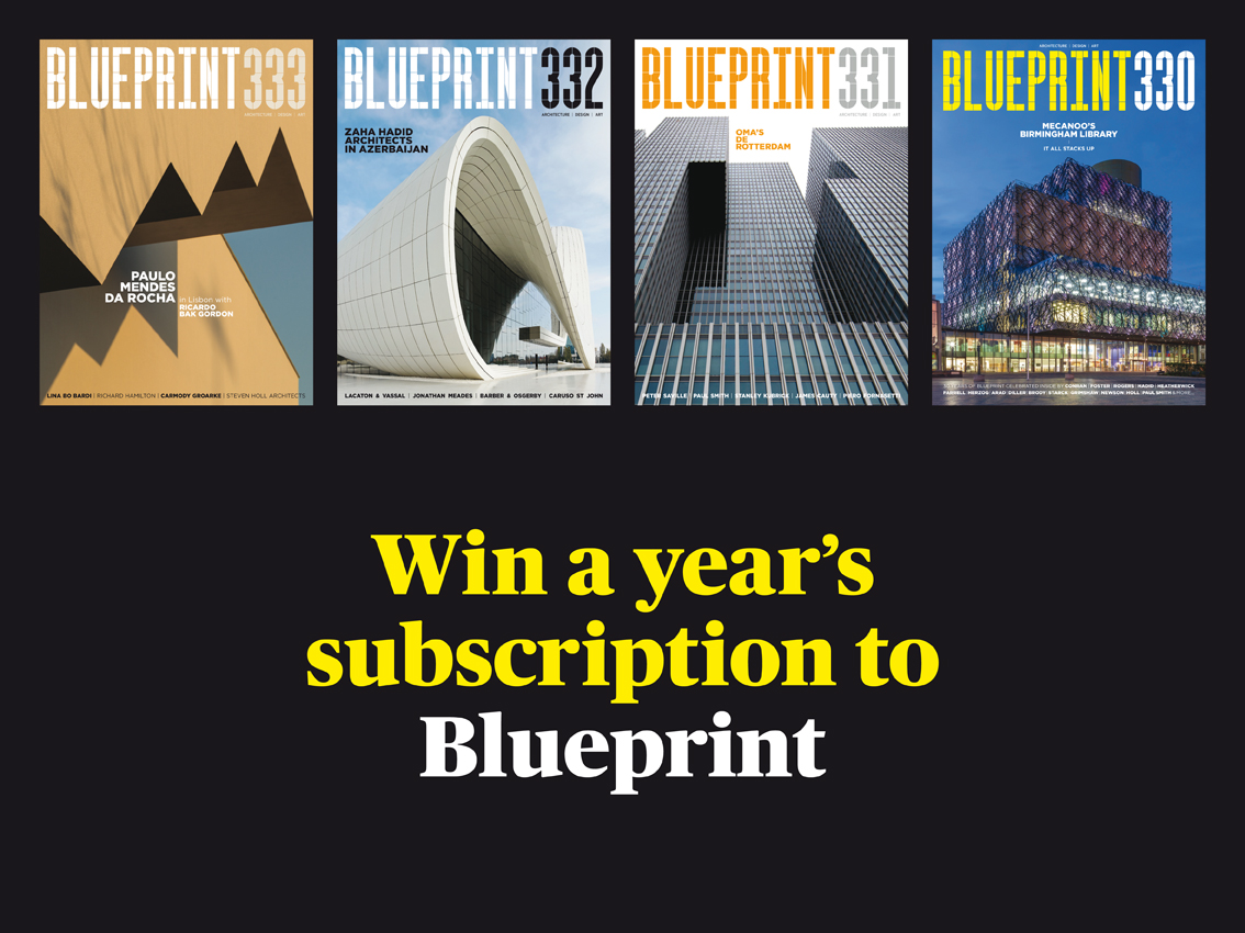 Tell us what you think of the new Blueprint - and win a year's subscription