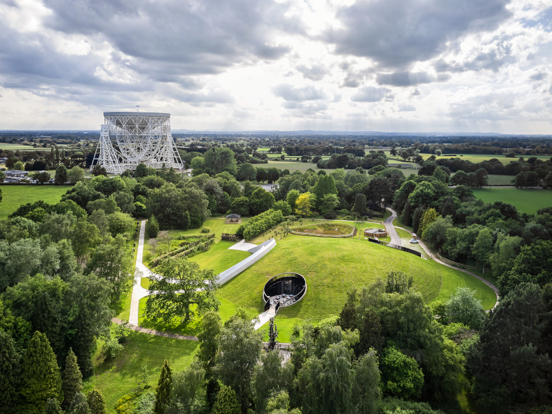 Casson Mann and Hassell / The First Light Pavilion, Jodrell Bank Observatory, Cheshire