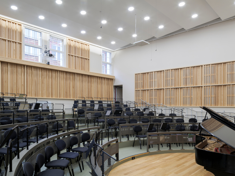 Wright & Wright Architects / Chorus Rehearsal Room, Royal Opera House, London