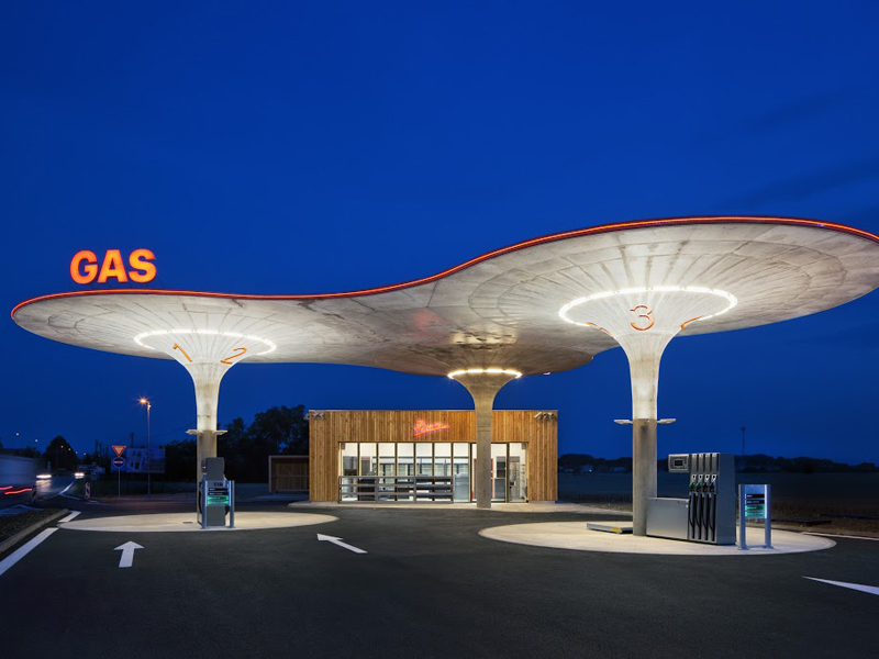 Glorious Gas Station Design The World, What Is The Best Sofa Filling Station