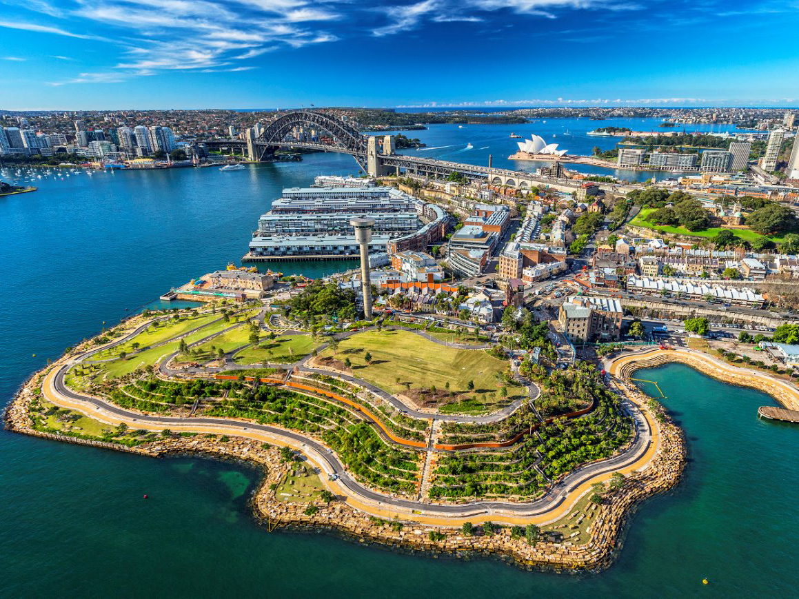 Sydney’s redeveloped Barangaroo Reserve opens to the public