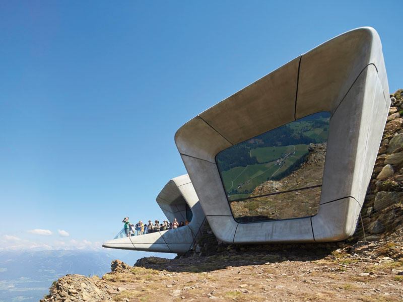 A cut above: Zaha Hadid’s Messner Mountain Museum