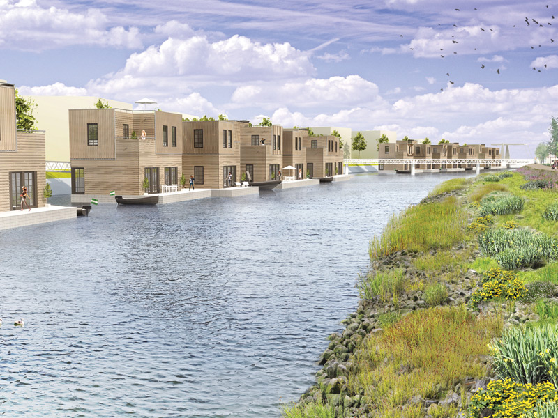 Buoyant futures: architecture turns to urban waterways