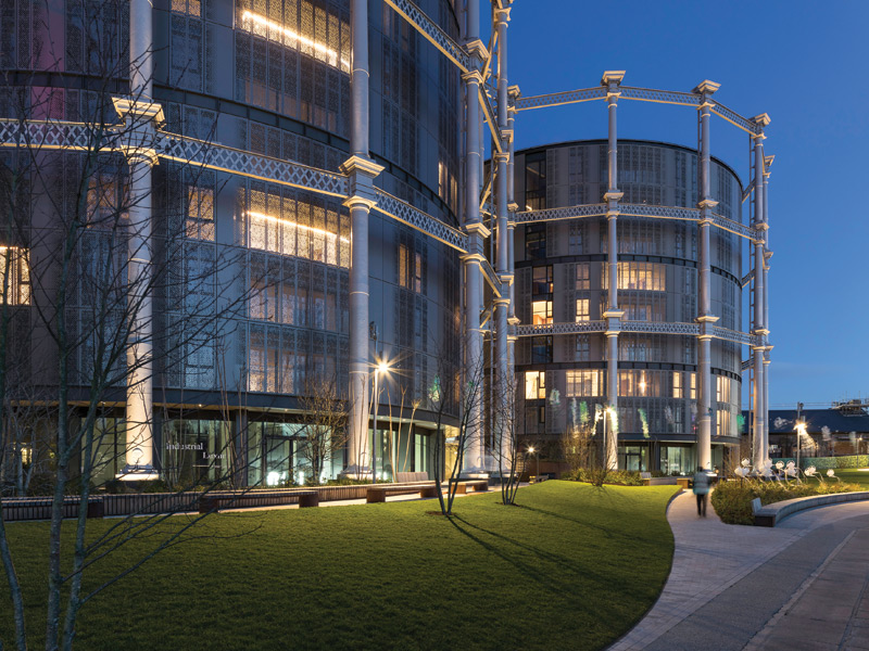 Gasholders London: from industrial structures to luxury housing
