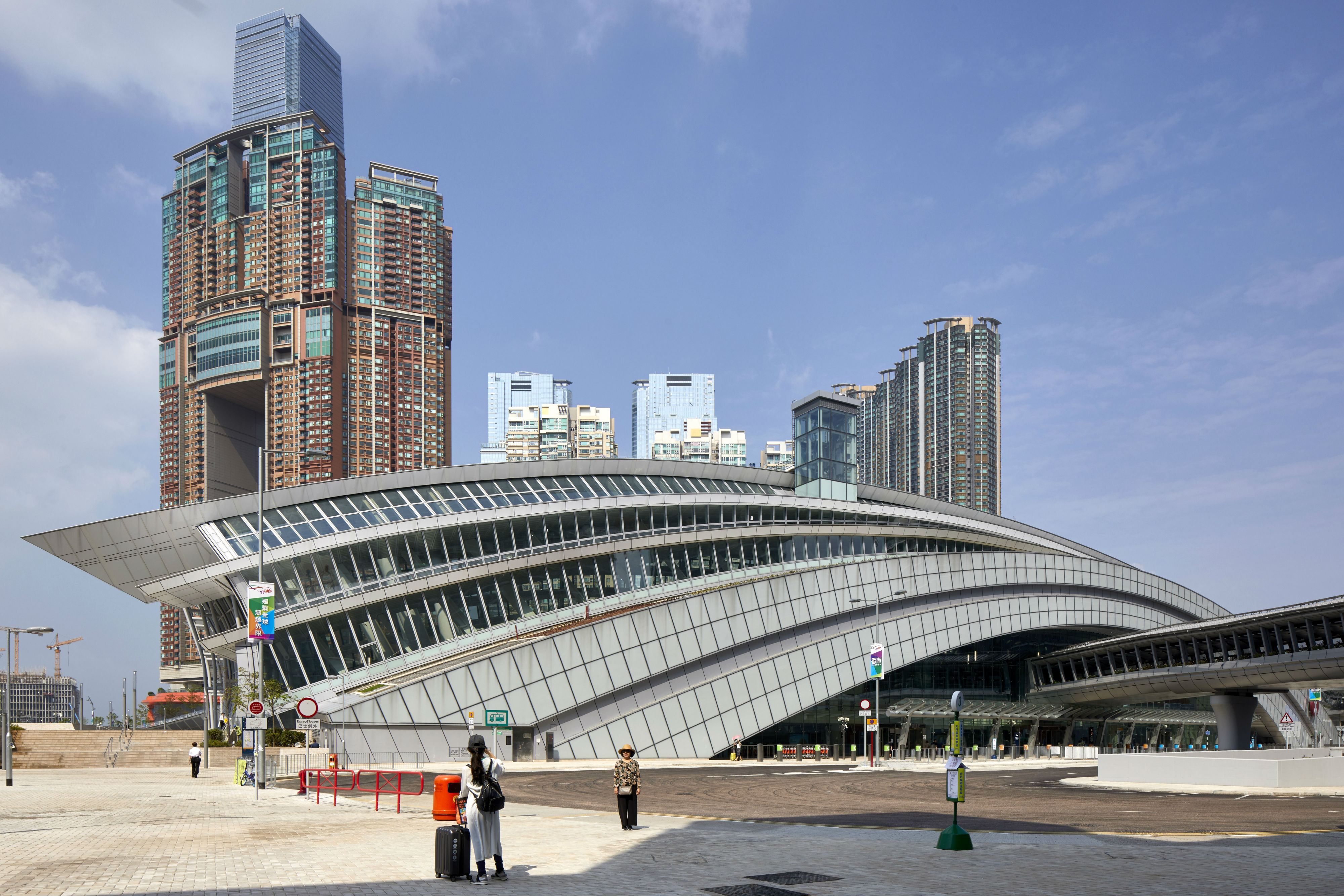 West Kowloon Station is a vibrant new arrival in Hong Kong