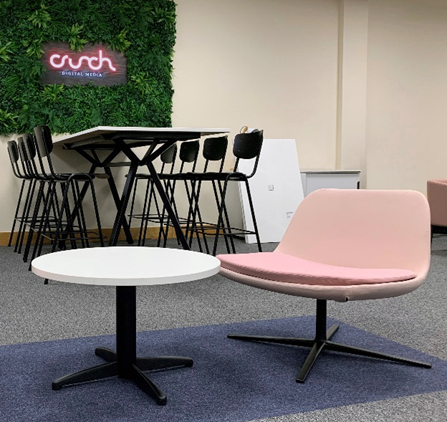 KI furniture helps Crunch Digital reimagine Swansea HQ for hybrid working