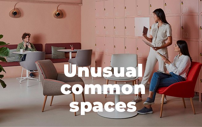 Unusual common spaces | ACTIU