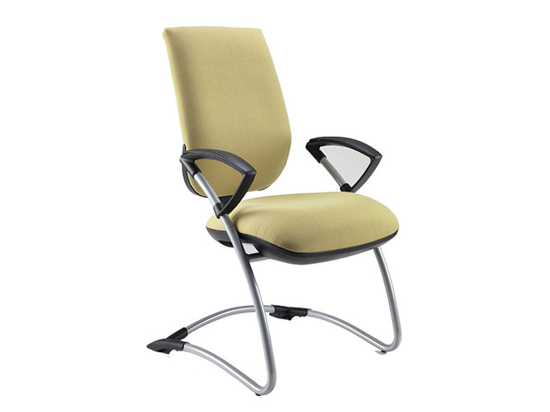 Move Up Cantilevered Chair with Arms