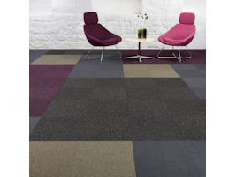 Up/Down Textured Loop Pile Carpet Tiles