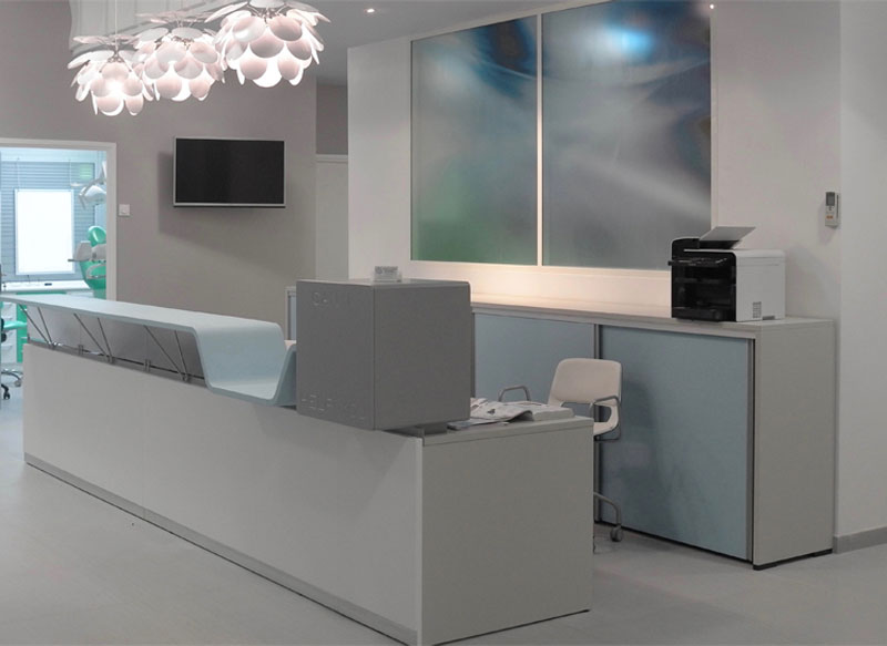 Reception desk system - Can I Help You