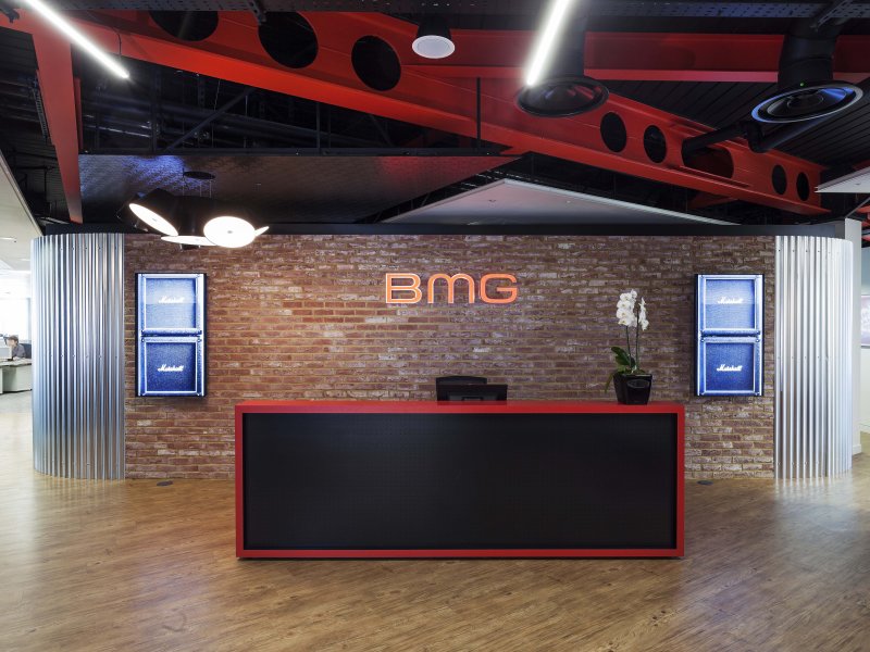 BMG UK HQ refurb