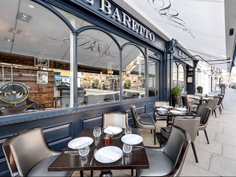 Il Baretto restaurant, Mayfair (London)