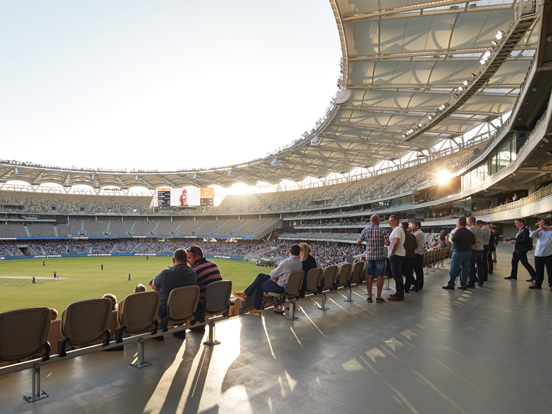 Hassell, Cox Architecture, HKS/Optus Stadium, Perth, Australia
