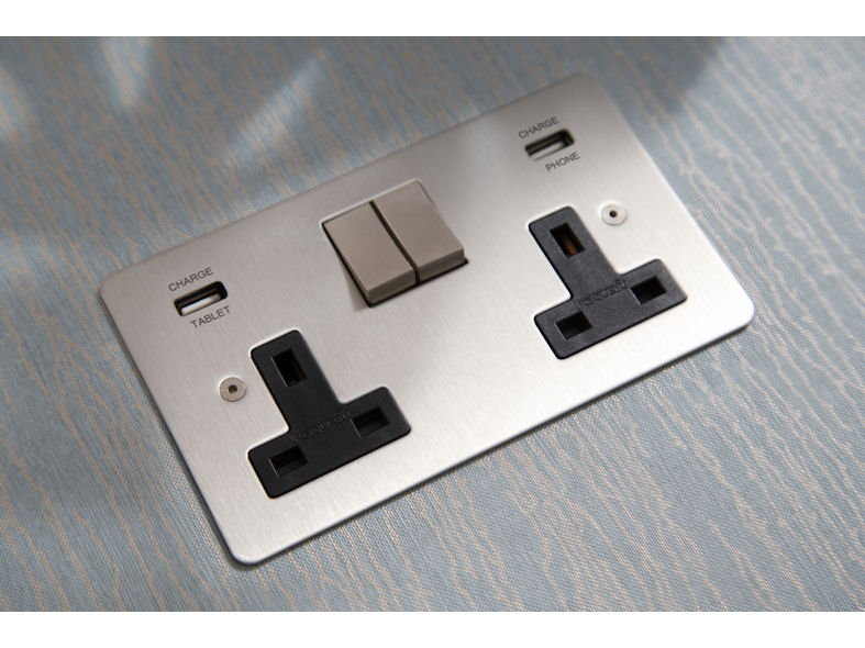 Integrated USB Sockets